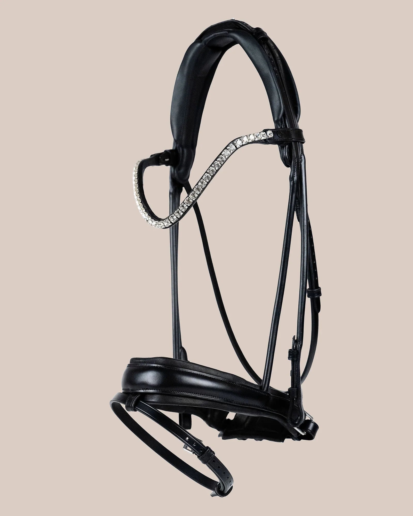 Bridle Rolled-Stitched - Matte Black | No. 102