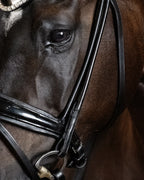 Bridle Rolled-Stitched – Patent Black | No. 104