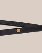 Rubber Reins with Stops (Black) | No. 34