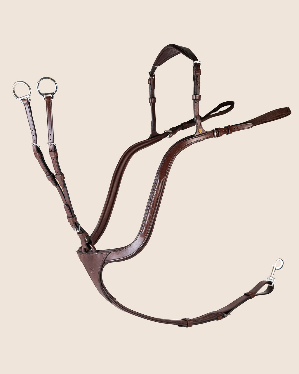 3-Point Breastplate (Brown) | No. 70
