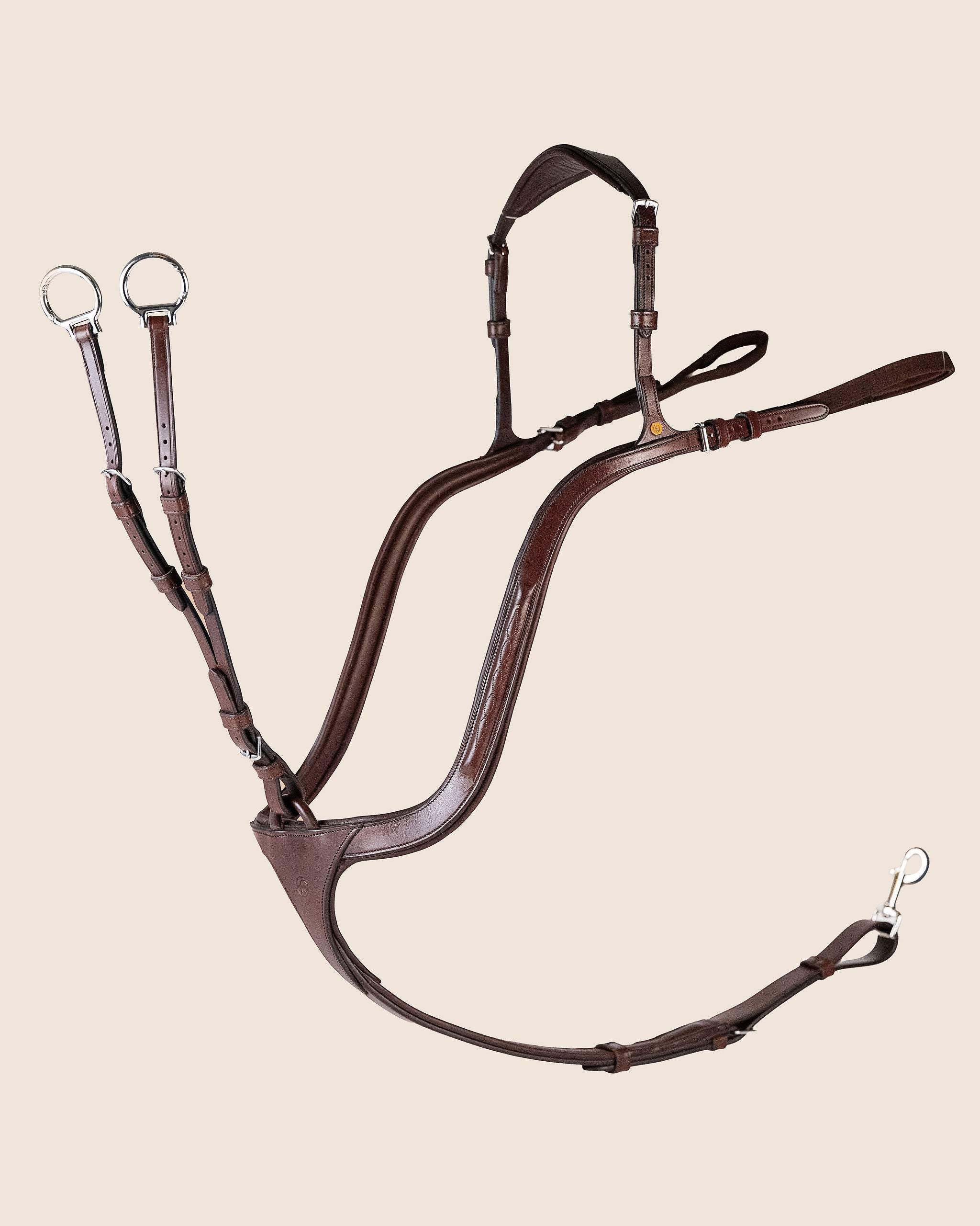 3-Point Breastplate (Brown) | No. 70