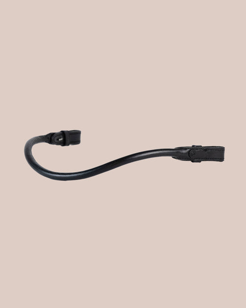 Round-Stitched Browband (Black) | No. 51