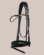 Pony Dressage Bridle No. 12 | Black