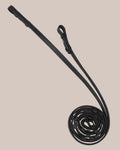 Short Double Stop Reins (Black) | No. 42
