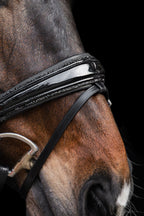 Patent Crystal Bridle – Black | No. 10