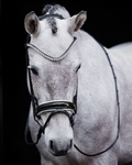 Patent Crystal Bridle Pony – Black | No. 12
