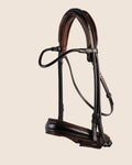 Round-Stitched Double Bridle – Brown | No. 03