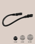 Jet Black Crystal Browband (6 mm) (Black) | No. 2F