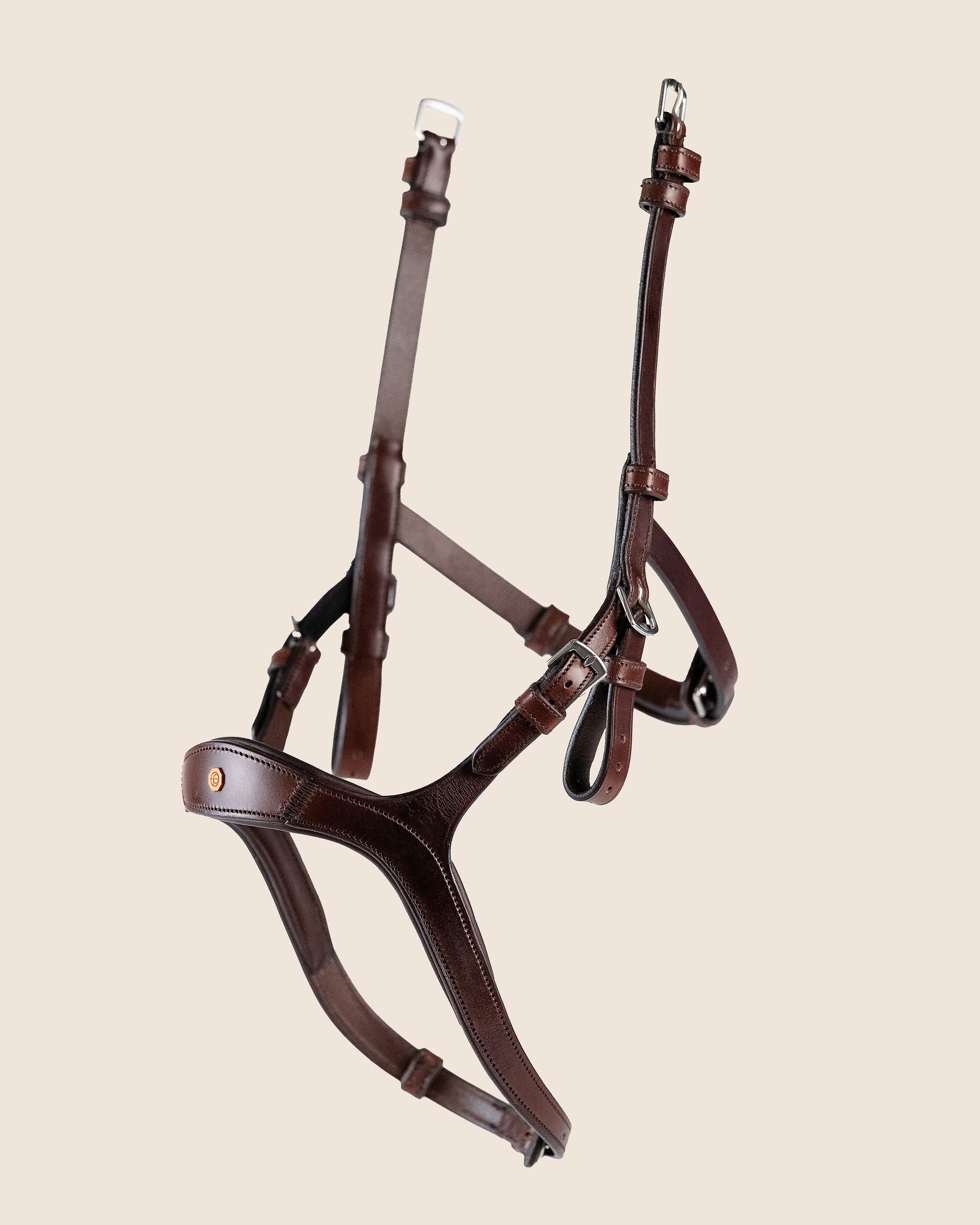 Combination Noseband (Brown) | No. 98