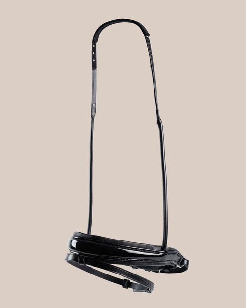 Patent Leather Noseband (Black) | No. 100