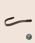 Black Diamond Crystal Browband (6 mm) (Brown) | No. 52