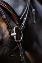 Bridle Rolled-Stitched – Matte Brown Crystal | No. 106