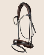Bridle Rolled-Stitched – Patent Brown | No. 104
