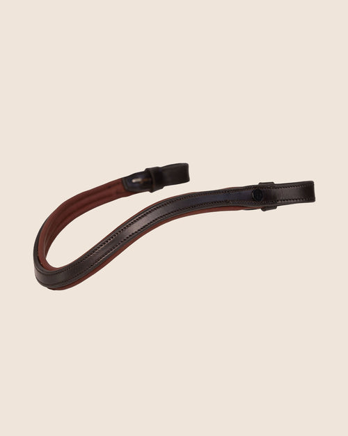 Leather Browband (Brown) | No. 58