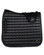 Dressage Saddle Pad with Glitter Trim (Black)