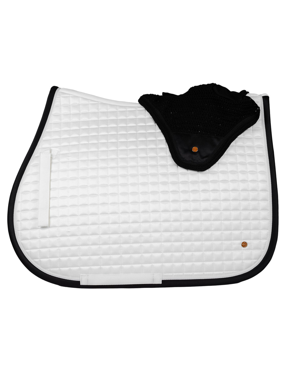 Jumping Saddle Pad (White)
